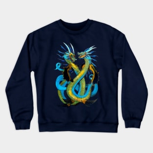 Gemini Dragons Crewneck Sweatshirt